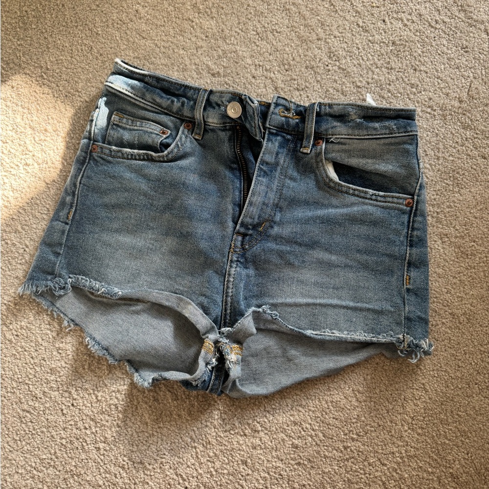 H&M Denim Blue Women's Shorts